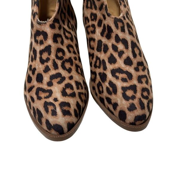 Qupid Leopard Booties - Picture 3 of 6